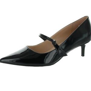 Bandolino Black Patent Mary Jane Kitten Heel